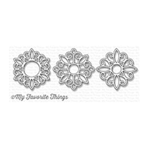 My Favorite Things Ornamental Medallion Trio Die-namics