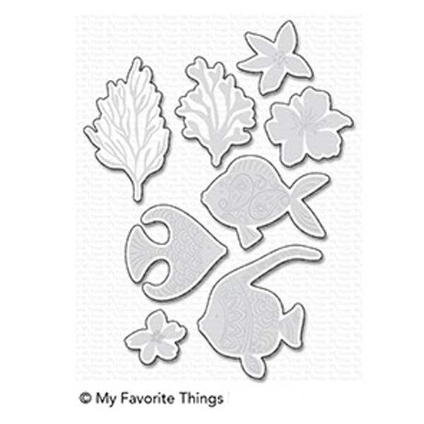 My Favorite Things Adorned Ocean Friends Die-namics