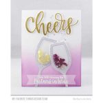 My Favorite Things Wine Glass Shaker Pouches