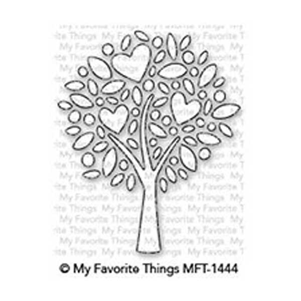 My Favorite Things Heart Tree Die-namics