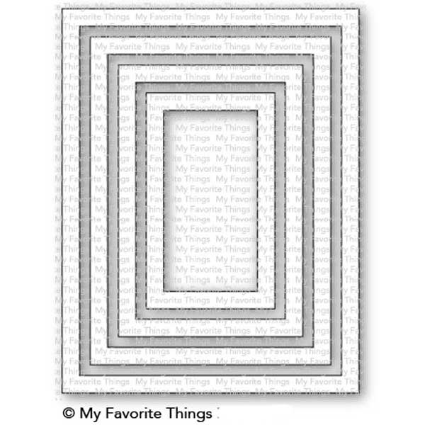 My Favorite Things A2 Rectangle Frames Die-namics