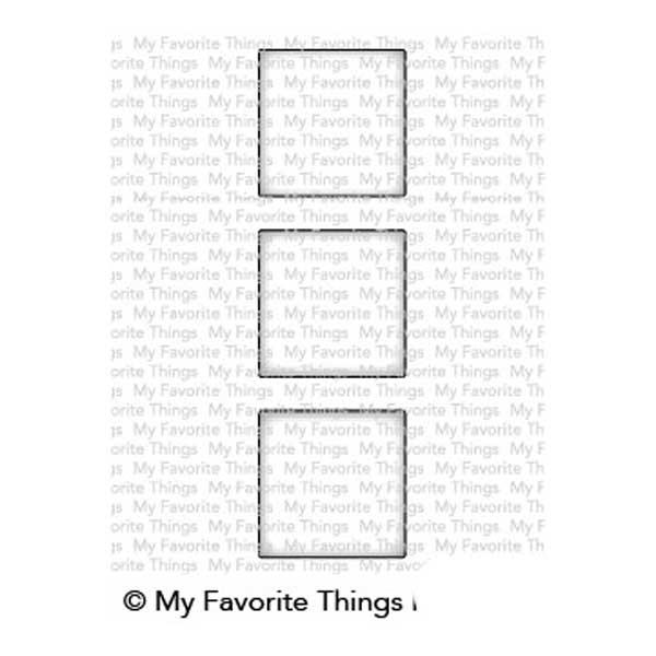 My Favorite Things Square Trio Shaker Window Die-namics