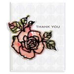 Spellbinders Shapeabilities Rosy Summer Flowers Etched Dies