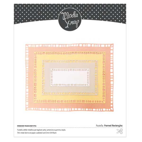 Moda Scrap Framed Rectangles Die Set