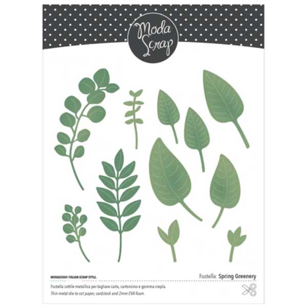 Moda Scrap Spring Greenery Dies