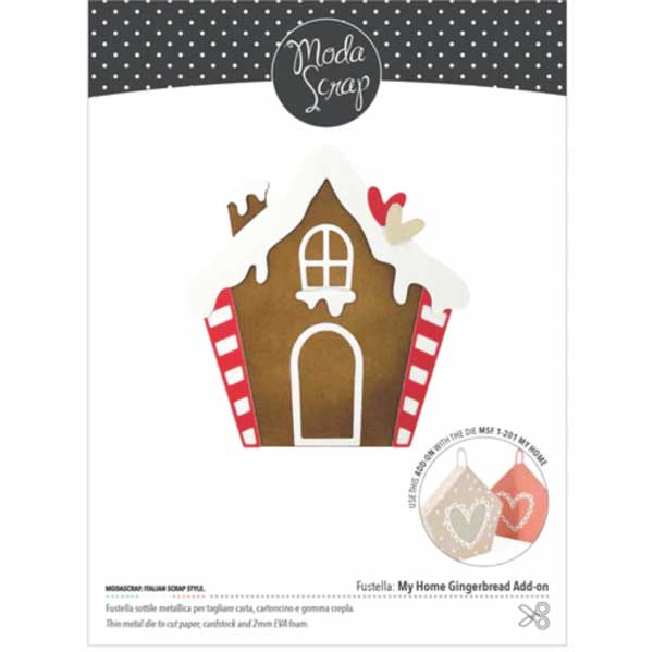 Moda Scrap My Home Gingerbread Add-On Die Set