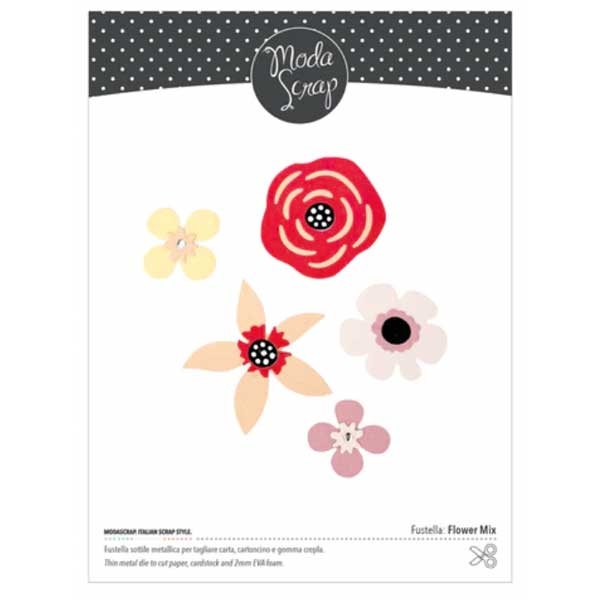 Moda Scrap Flower Mix Die Set