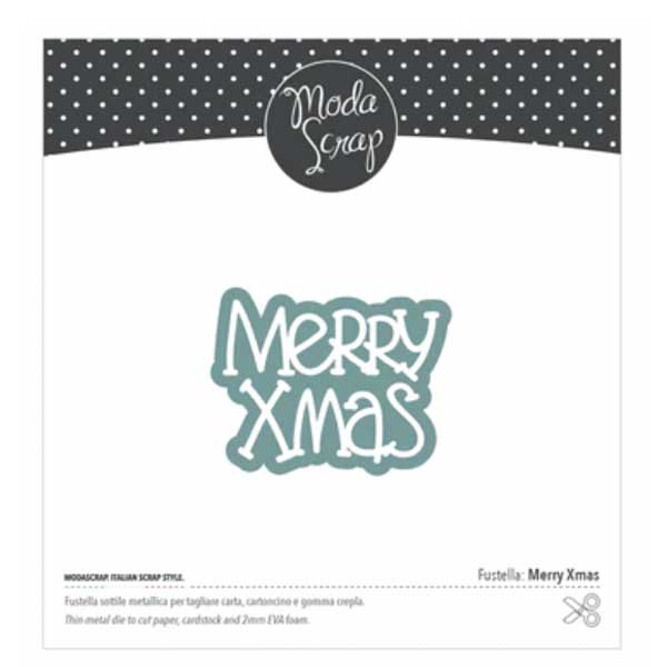 Moda Scrap Merry Xmas Die Set