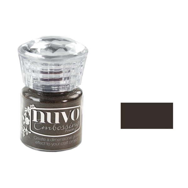 Nuvo Embossing Powders - Hot Chocolate