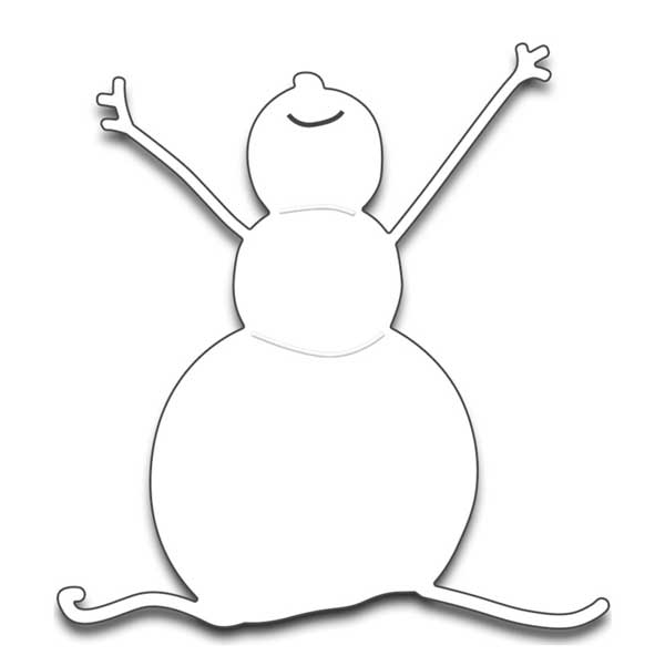 Penny Black Snowman Joy Creative Die