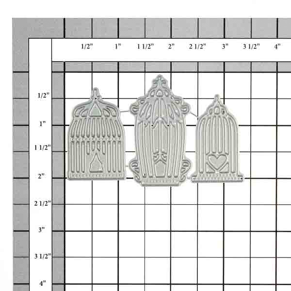 Penny Black Vintage Cages Die Set