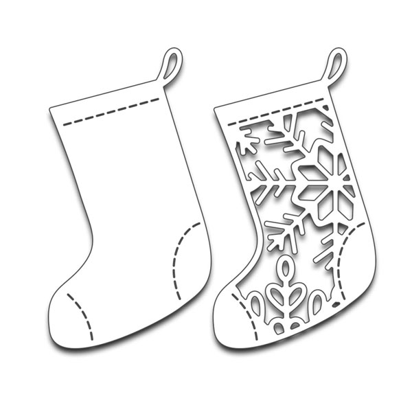 Penny Black Christmas Stockings Creative Dies