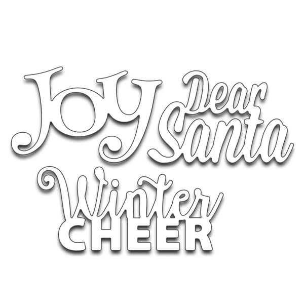 Penny Black Winter Cheer Creative Dies