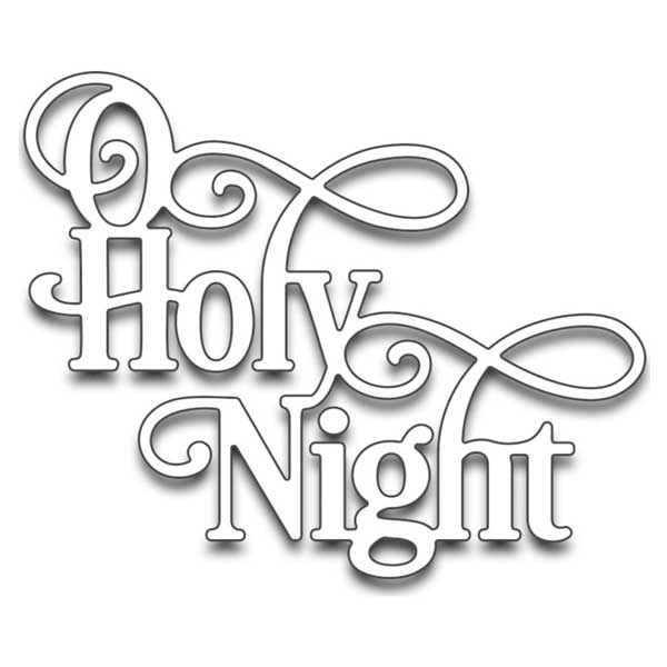 Penny Black O Holy Night Creative Die