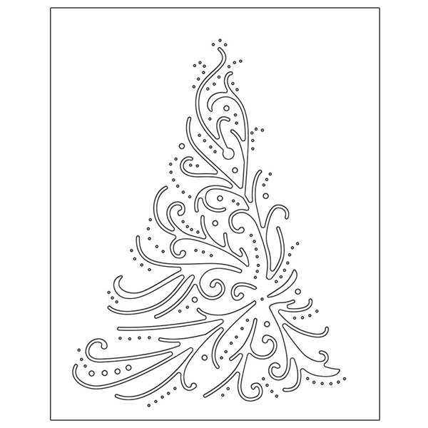 Penny Black Christmas Elegance Die