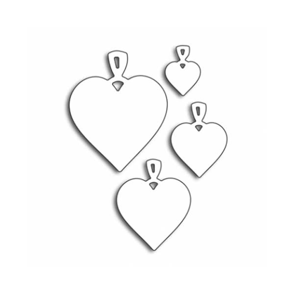 Penny Black Heart Charms Die