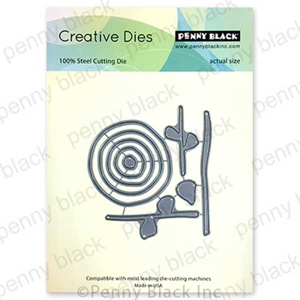 Penny Black Abstract Flowers Creative Dies