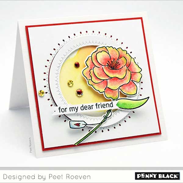 Penny Black Dear Friend Cut-Out Die