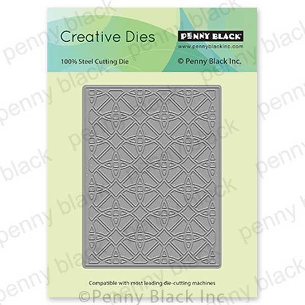 Penny Black Geometric Circles Creative Die