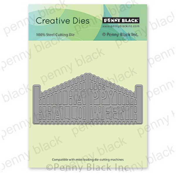 Penny Black Halloween Gate Die