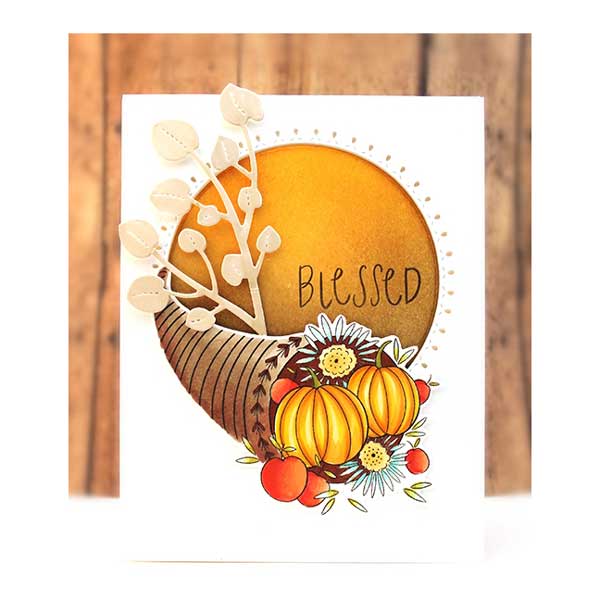 Penny Black Harvest Wishes Stamp Set