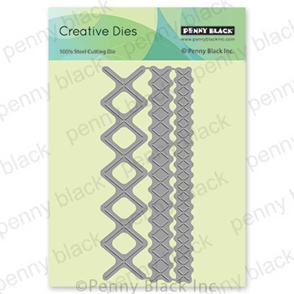 Penny Black Cross Stitch Borders Die