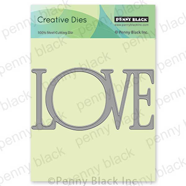 Penny Black Immense Love Die