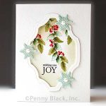 Penny Black Snowflakes Cut Out Dies