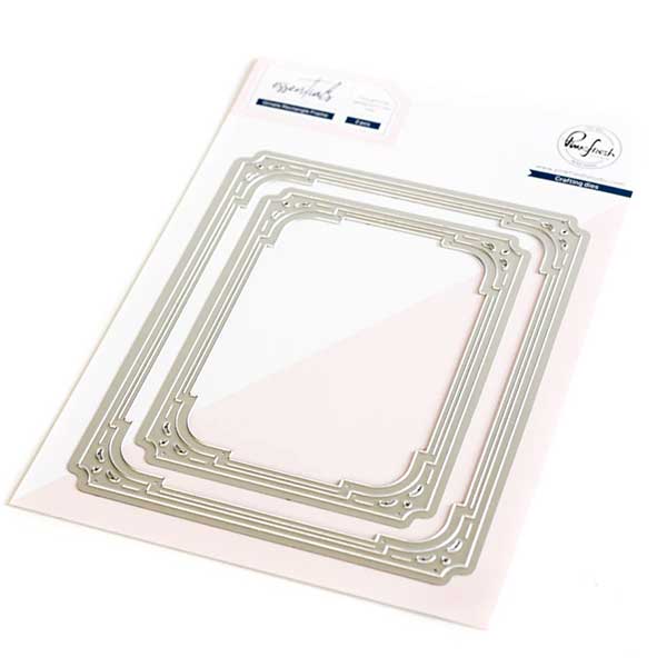 Pinkfresh Studio Ornate Rectangle Frame Set