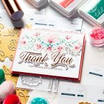 Pinkfresh Studio Brushed Sentiments Hot Foil Plate