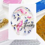 Pinkfresh Studio Songbirds On Branches Hot Foil