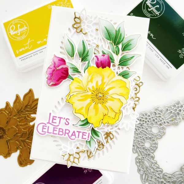 Pinkfresh Studio Wonderful In Every Way Hot Foil Plate