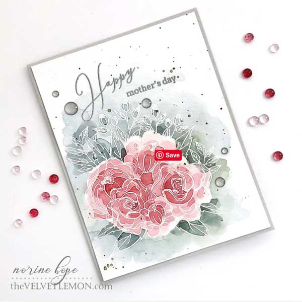 Pinkfresh Studio Blooming Bouquet Stamp Set