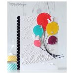 Poppystamps Celebration Balloons Craft Die