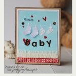 Poppystamps Baby Socks Craft Die