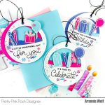 Pretty Pink Posh Birthday Sentiments Coordinating Dies