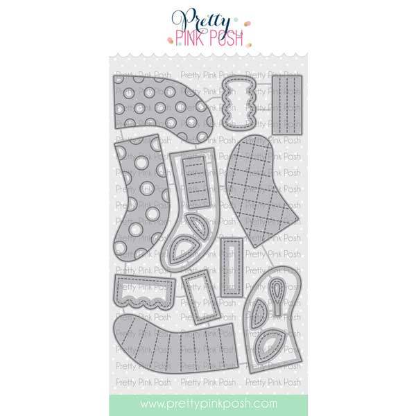 Pretty Pink Posh Build A Stocking Dies