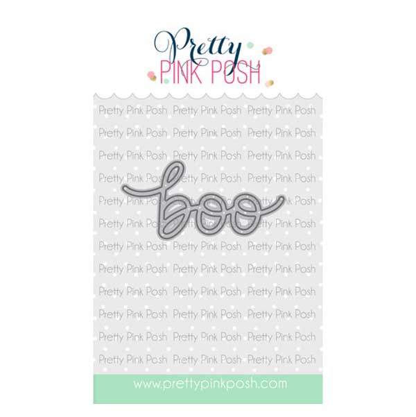 Pretty Pink Posh Boo Script Die