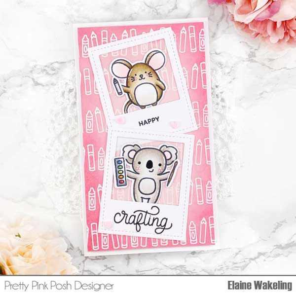 Pretty Pink Posh Crafty Critters Dies