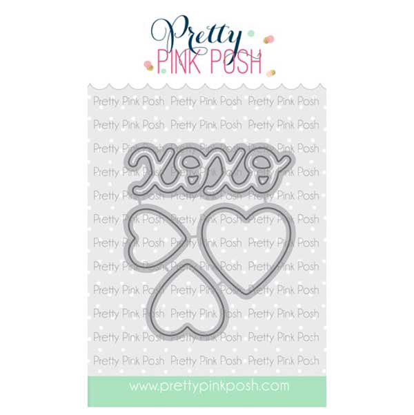 Pretty Pink Posh Decorative Hearts Dies