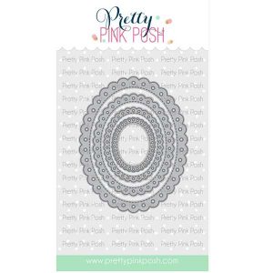 Pretty Pink Posh Eyelet Ovals Dies