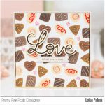 Pretty Pink Posh Hot Foil Large Love