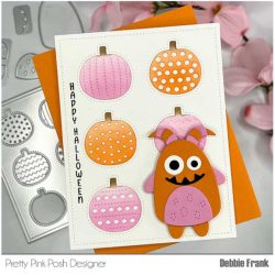 Pretty Pink Posh Pumpkin Cover Plate Die