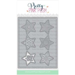 Pretty Pink Posh Star Cover Plate Die