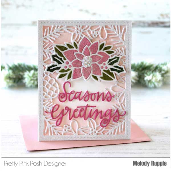 Pretty Pink Posh Winter Frame