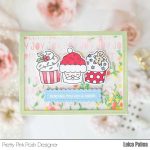 Pretty Pink Posh Christmas Cupcakes Dies