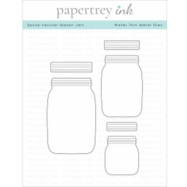 Papertrey Ink Spook-tacular Mason Jars Die