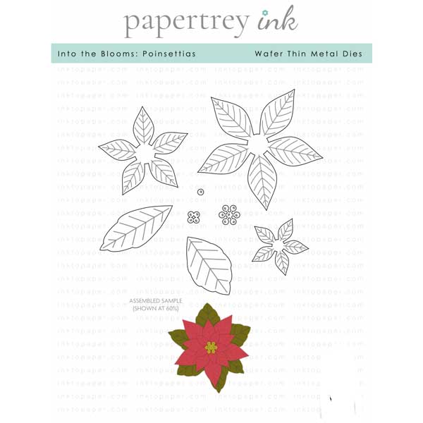 Papertrey Ink Into the Blooms: Poinsettias