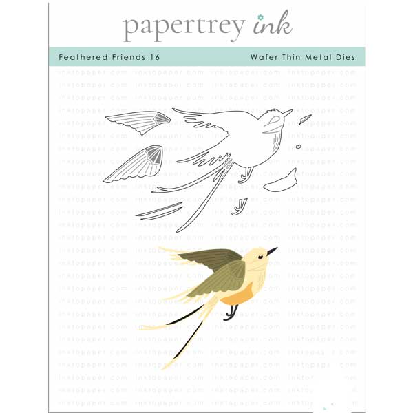 Papertrey Ink Feathered Friends 16 Die