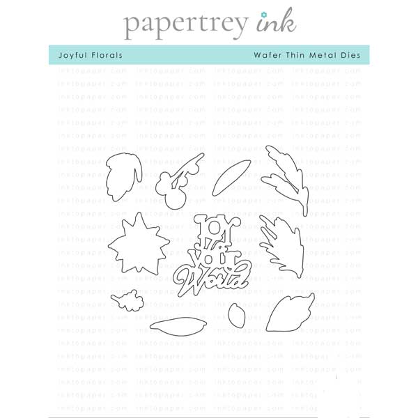 Papertrey Ink Joyful Florals Die